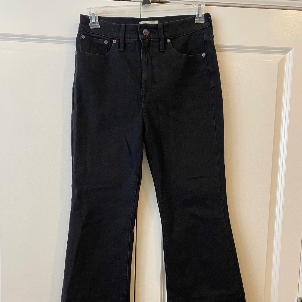 Madewell Perfect Vintage Flare Jeans - Black